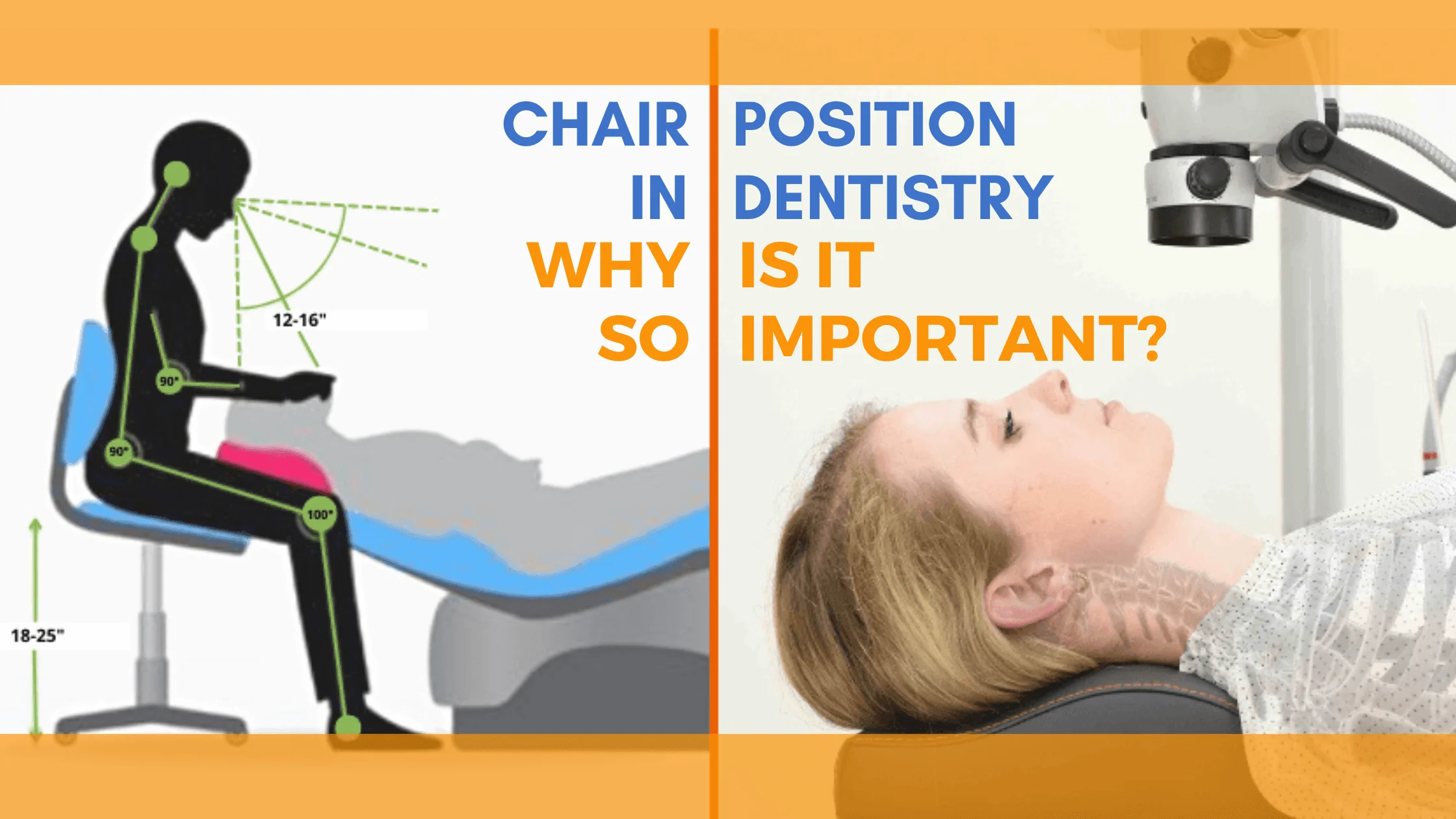 Chair position in dentistry - Why is it so important?